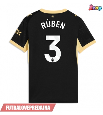 Lacne Ženy Futbalové dres Manchester City Ruben Dias #3 2026-27 Krátky Rukáv - Preč